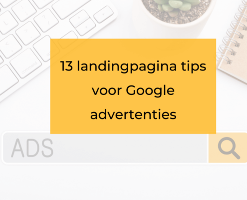 landingspagina google adwords